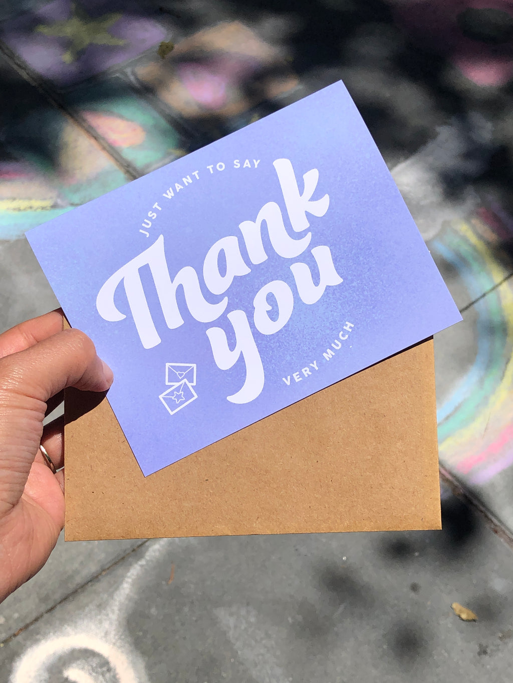 Thank you Greeting Card set of 5