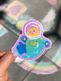 Space Cat Sticker