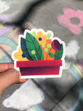 Flower Pot Sticker