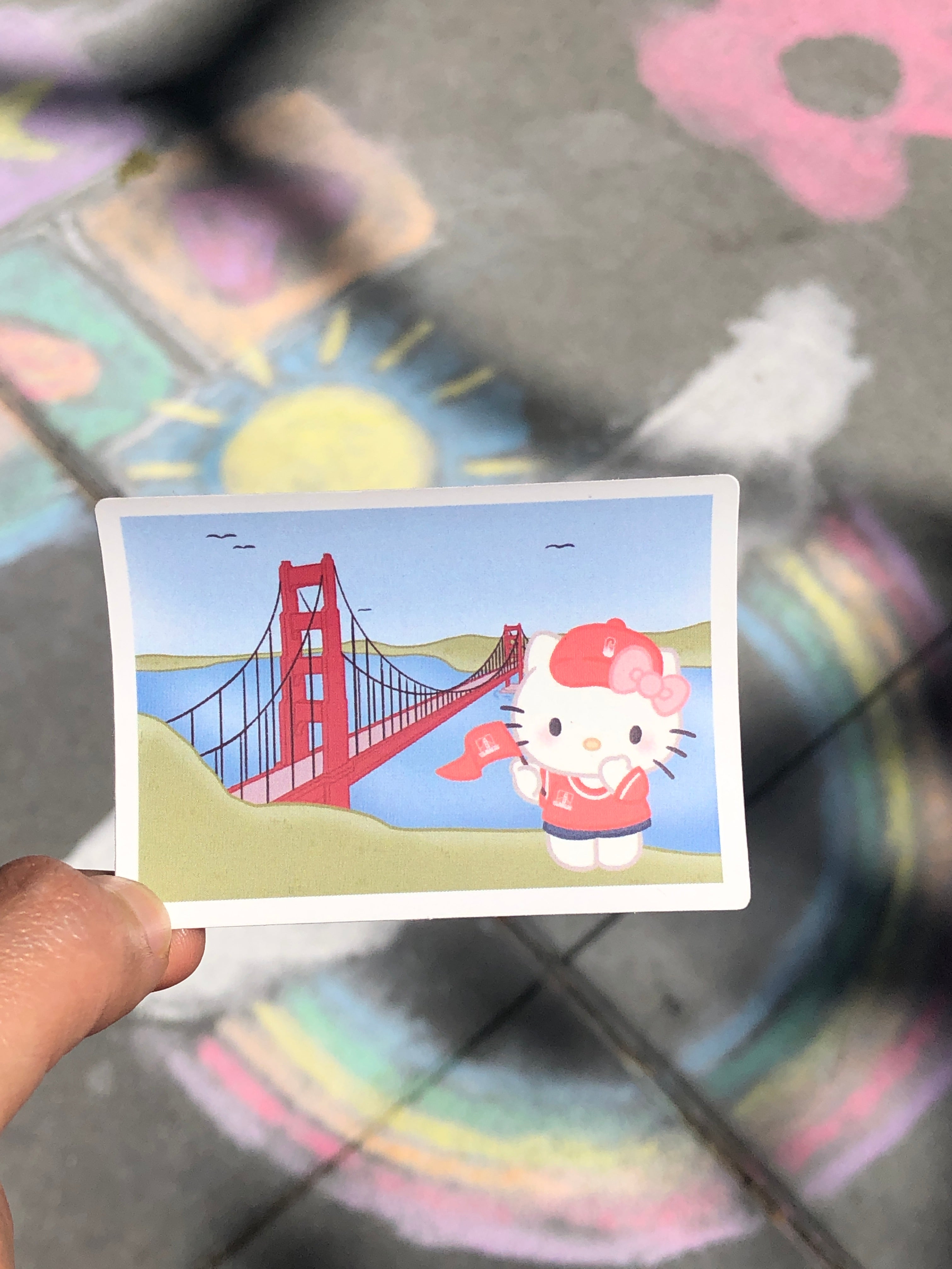 Kitty Giants GGB Sticker