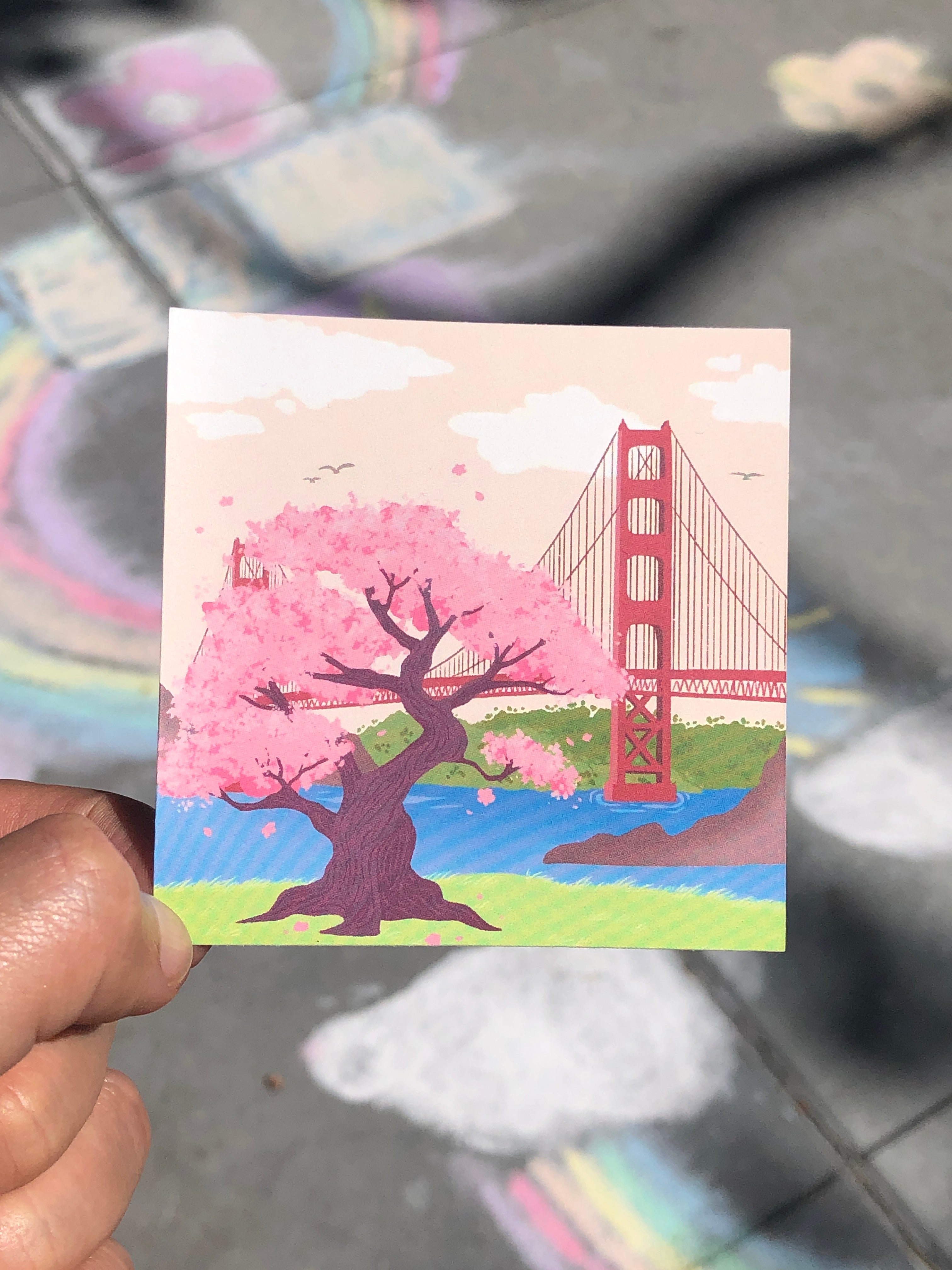 Sakura GGB Sticker