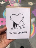 To the lovebirds Card