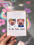 To the happy couple Card