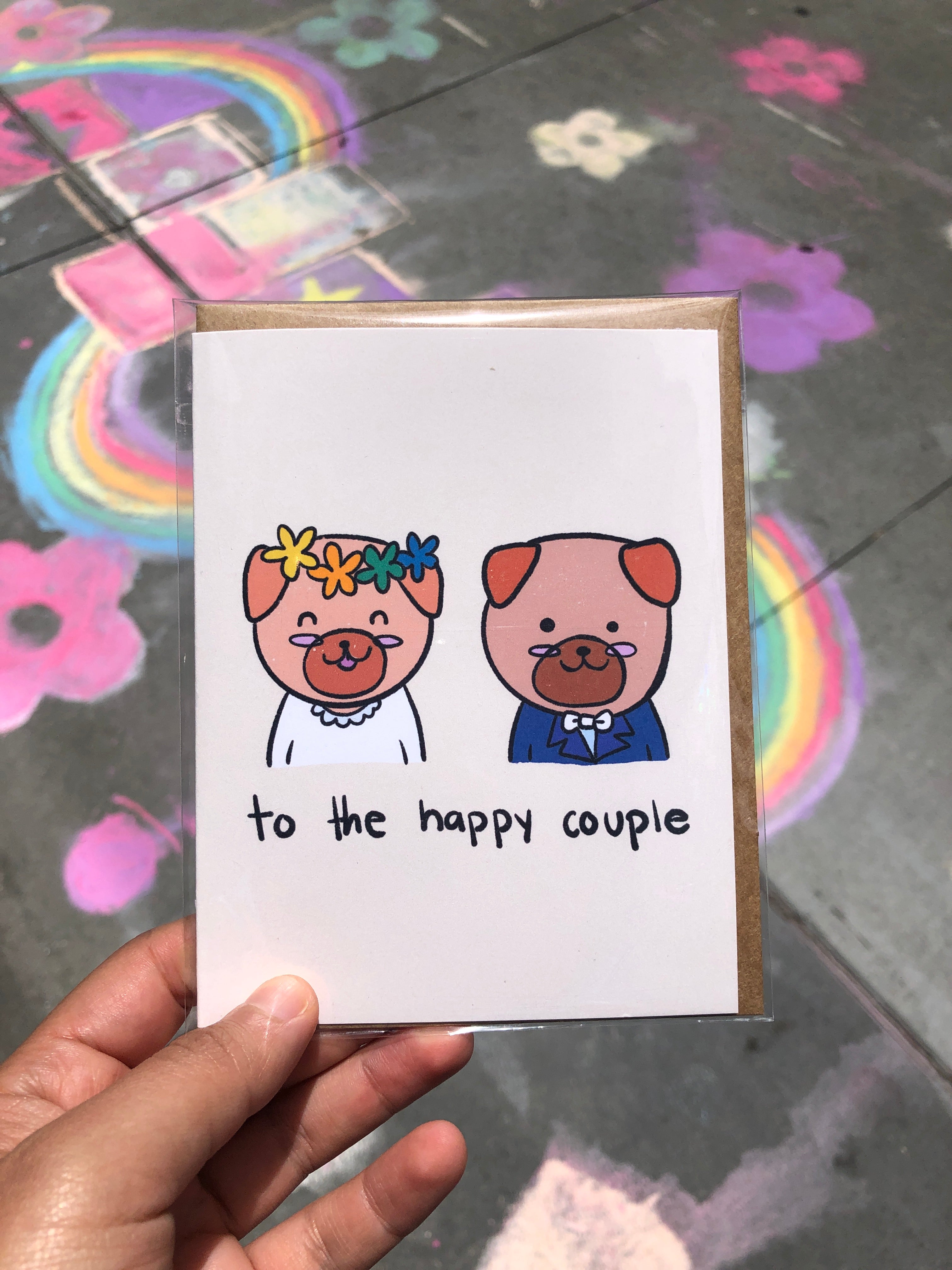 To the happy couple Card
