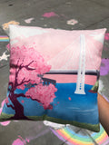Sakura Bay Bridge Pillow