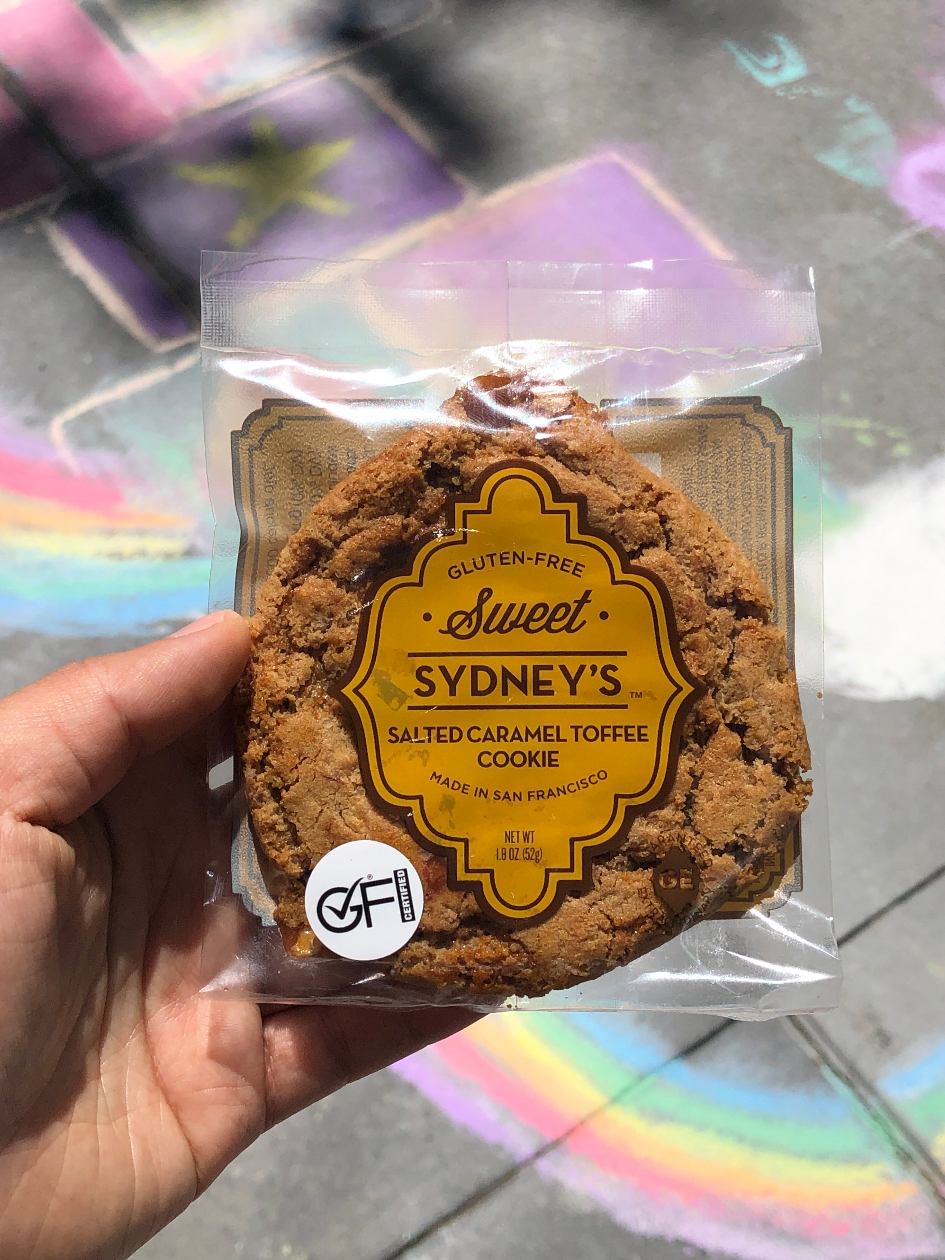 Salted Caramel Toffee Gluten Free Cookies