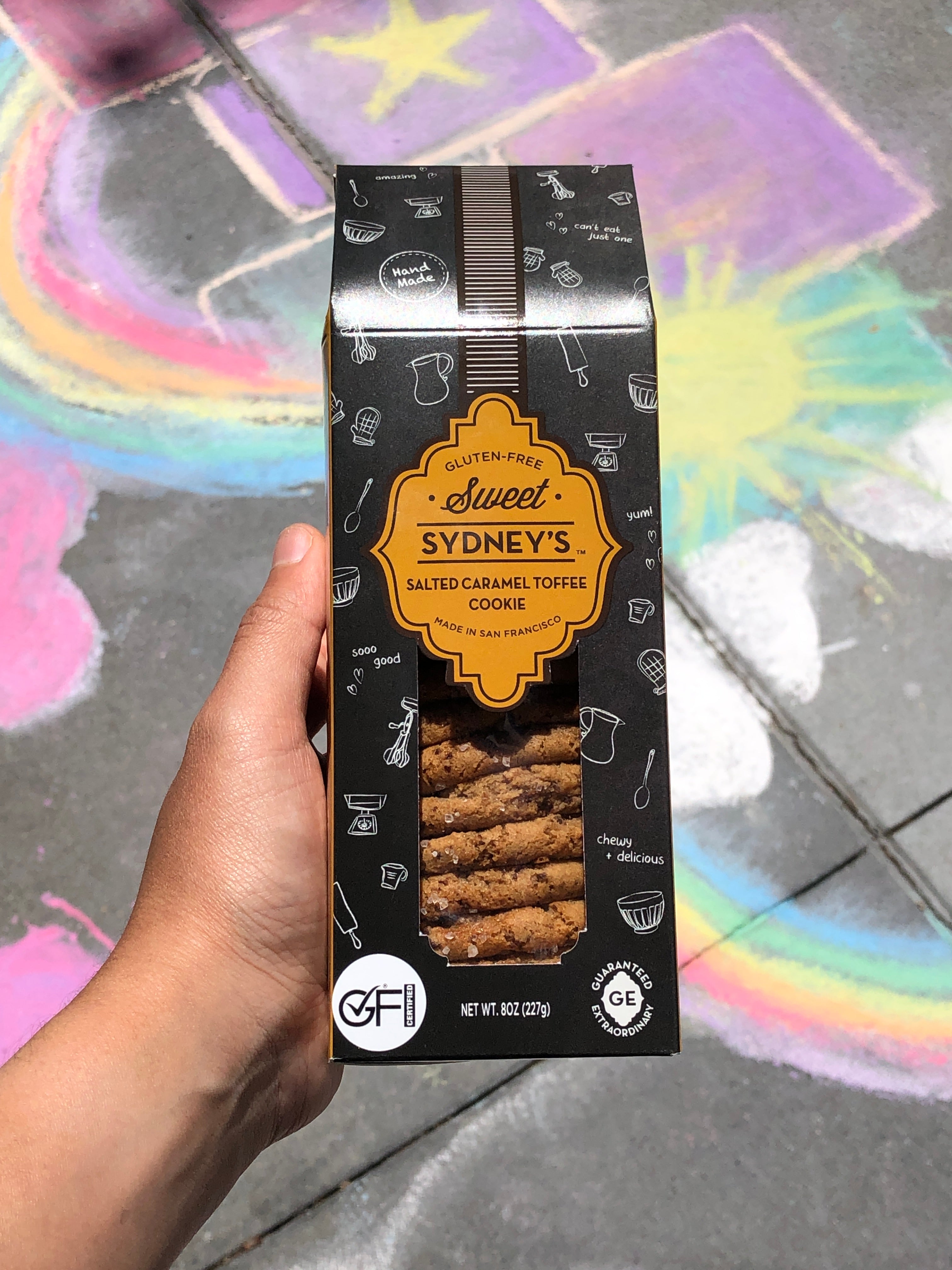 Salted Caramel Toffee Cookie - 12 Pack
