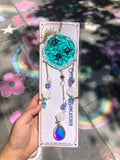 Ocean Manta Rays Crystal Suncatcher