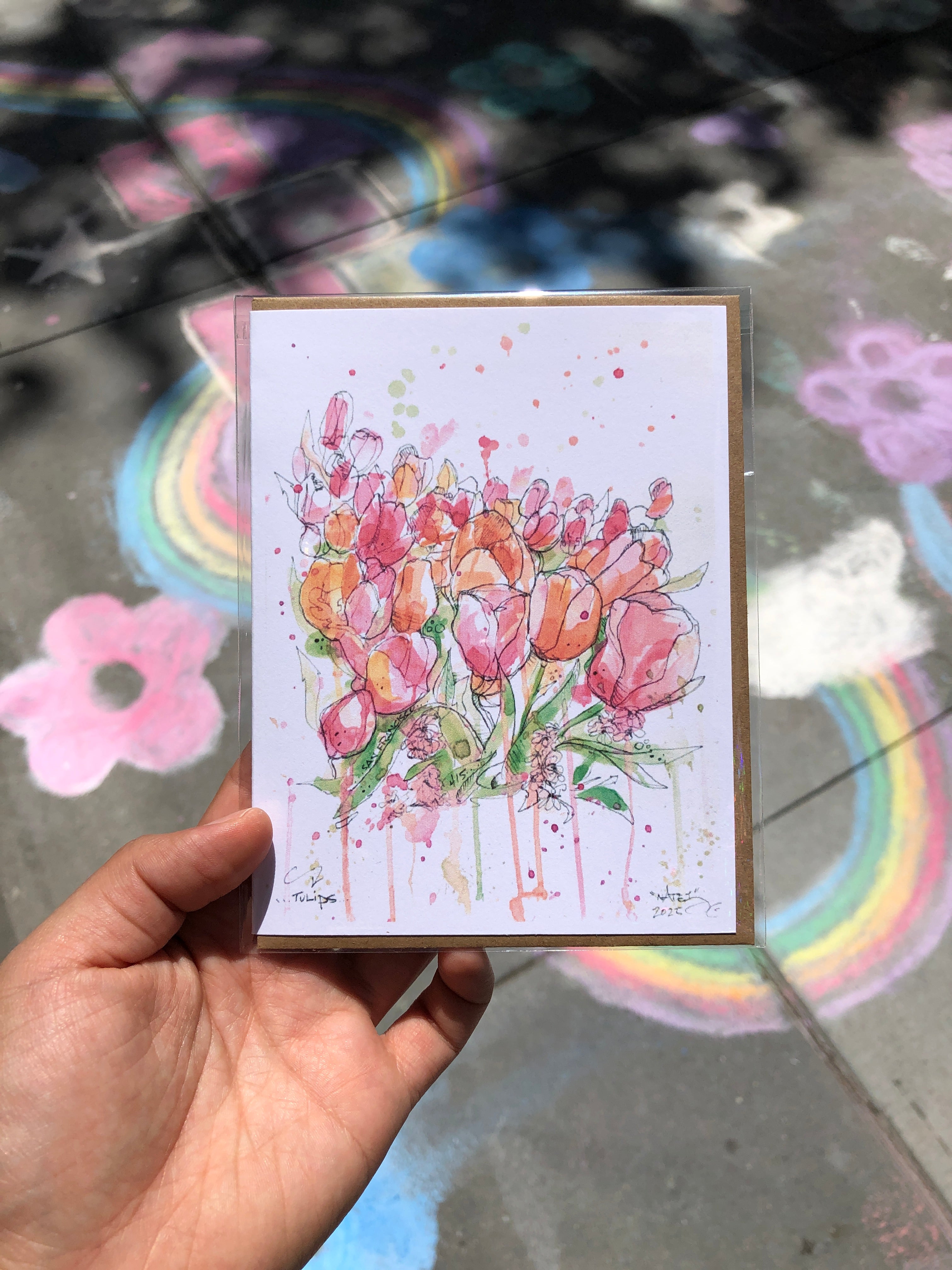 Tulips Card