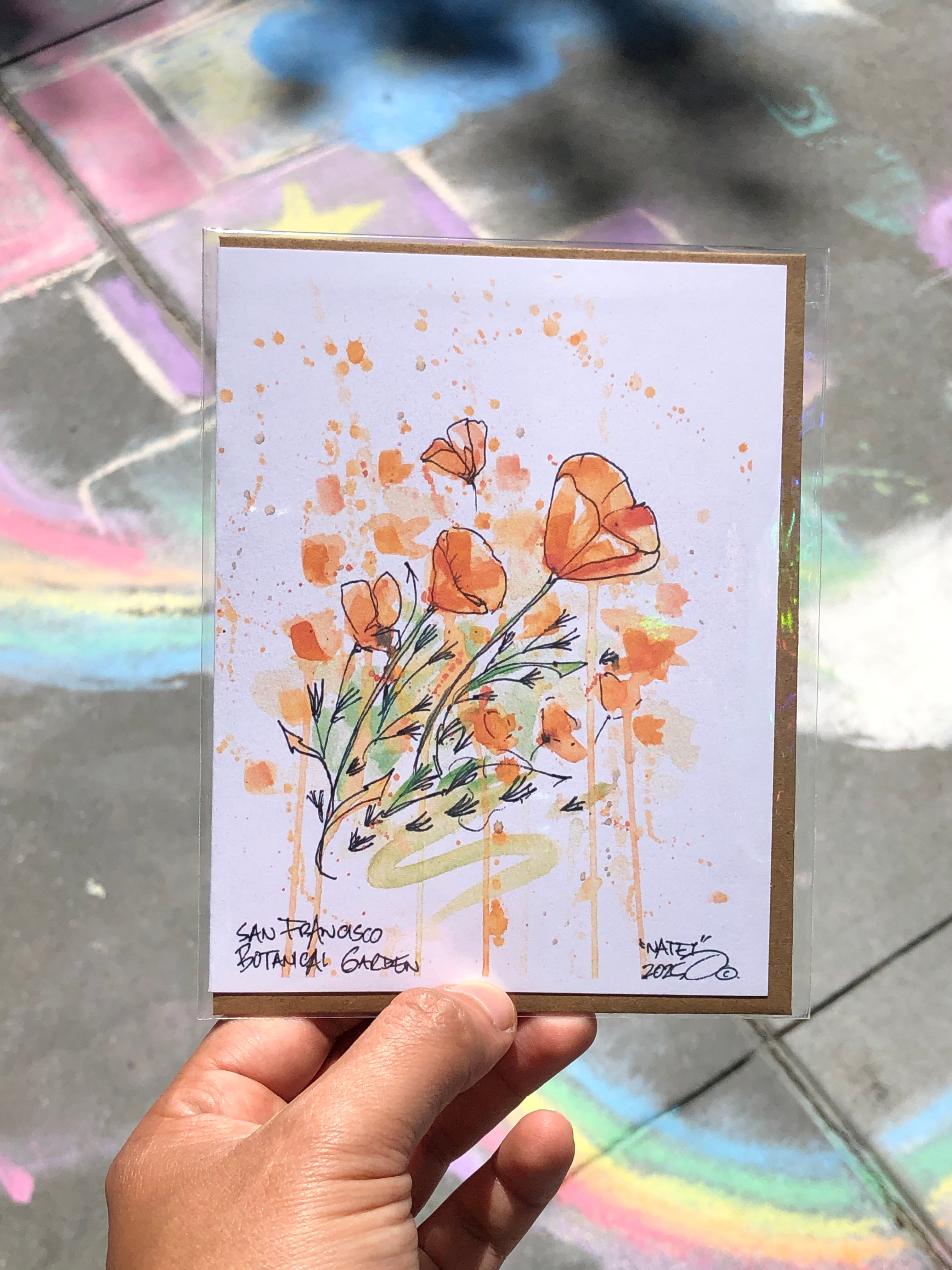 Poppies Card