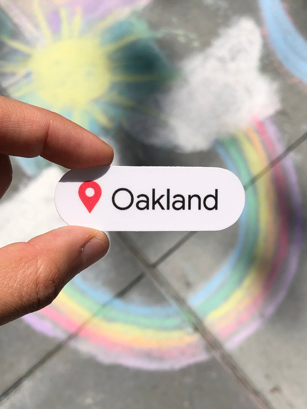 Oakland Mini Location Sticker