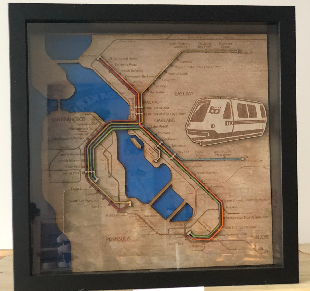 BART - 10x10 - Map
