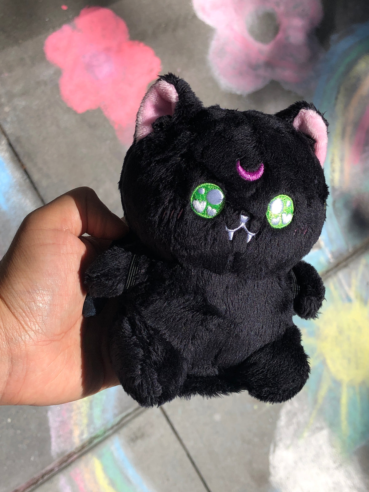 Black Cat Magnetic Plushie