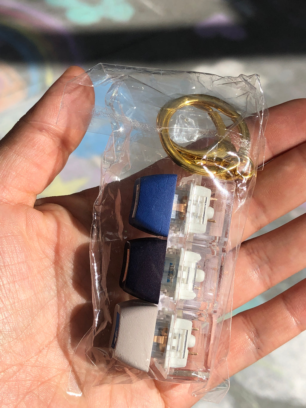 Bay Area Transit Tickets Clicker Keychain