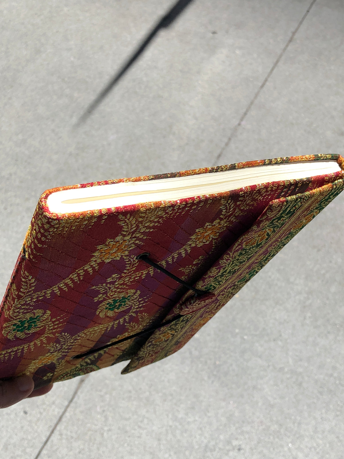 Large Sari Fabric Journal