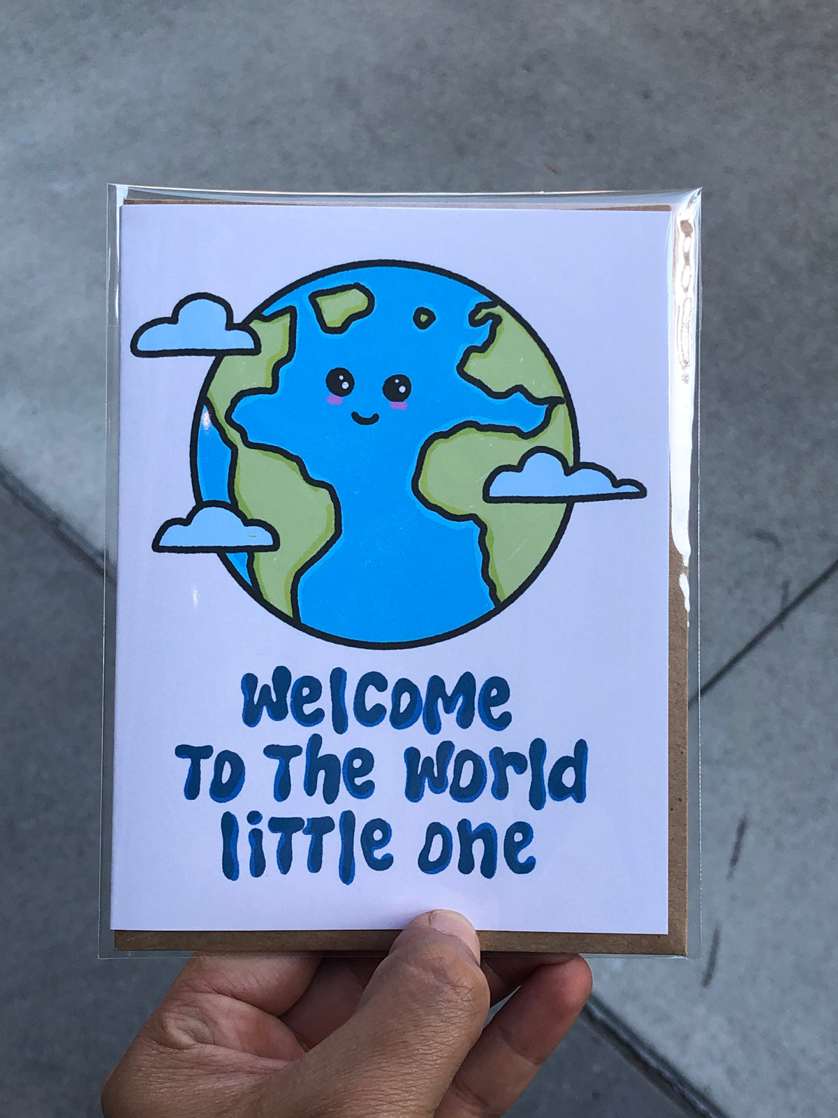 Welcome to the world little one Card