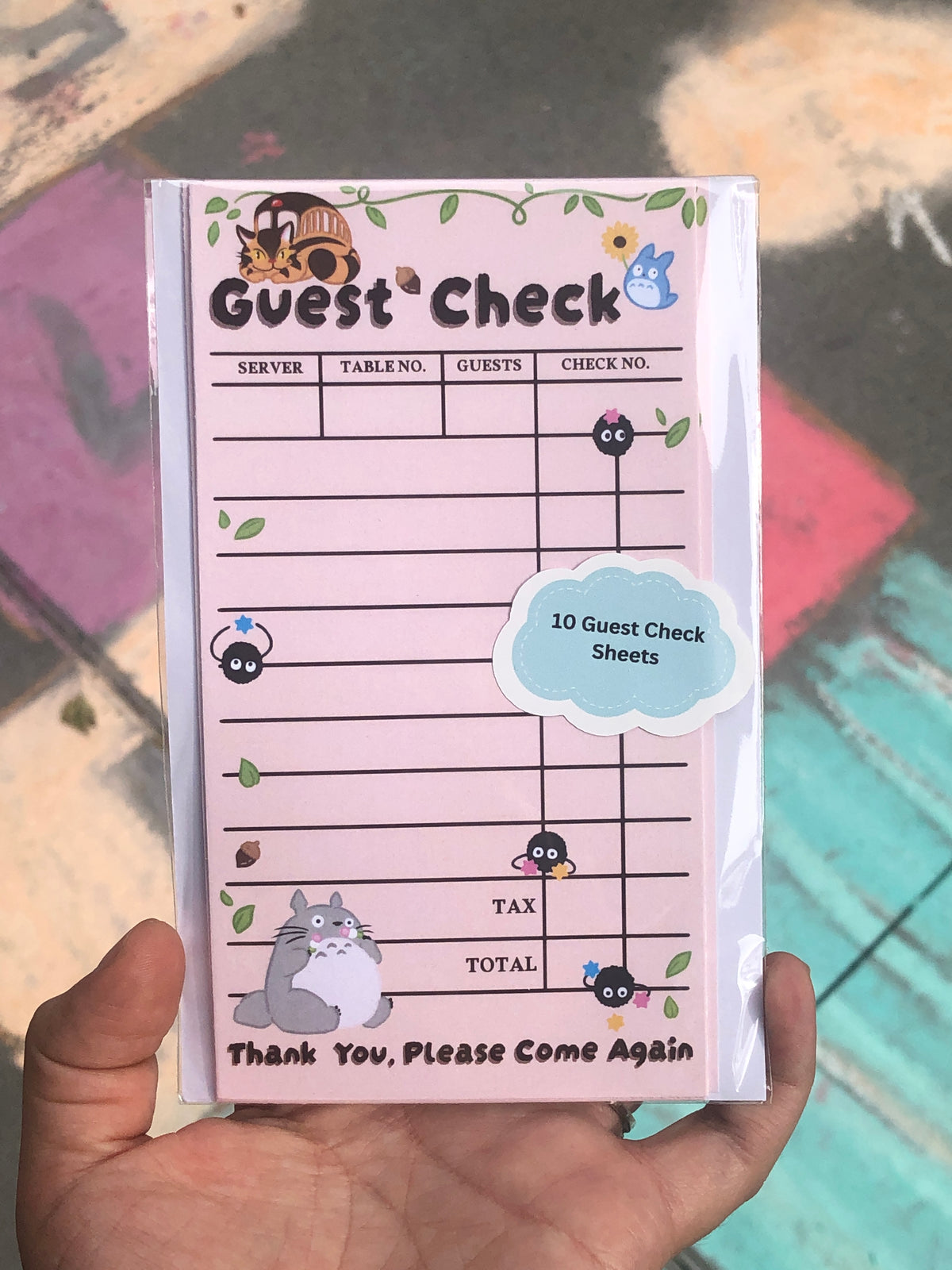 Tortoro Guest Check Pack