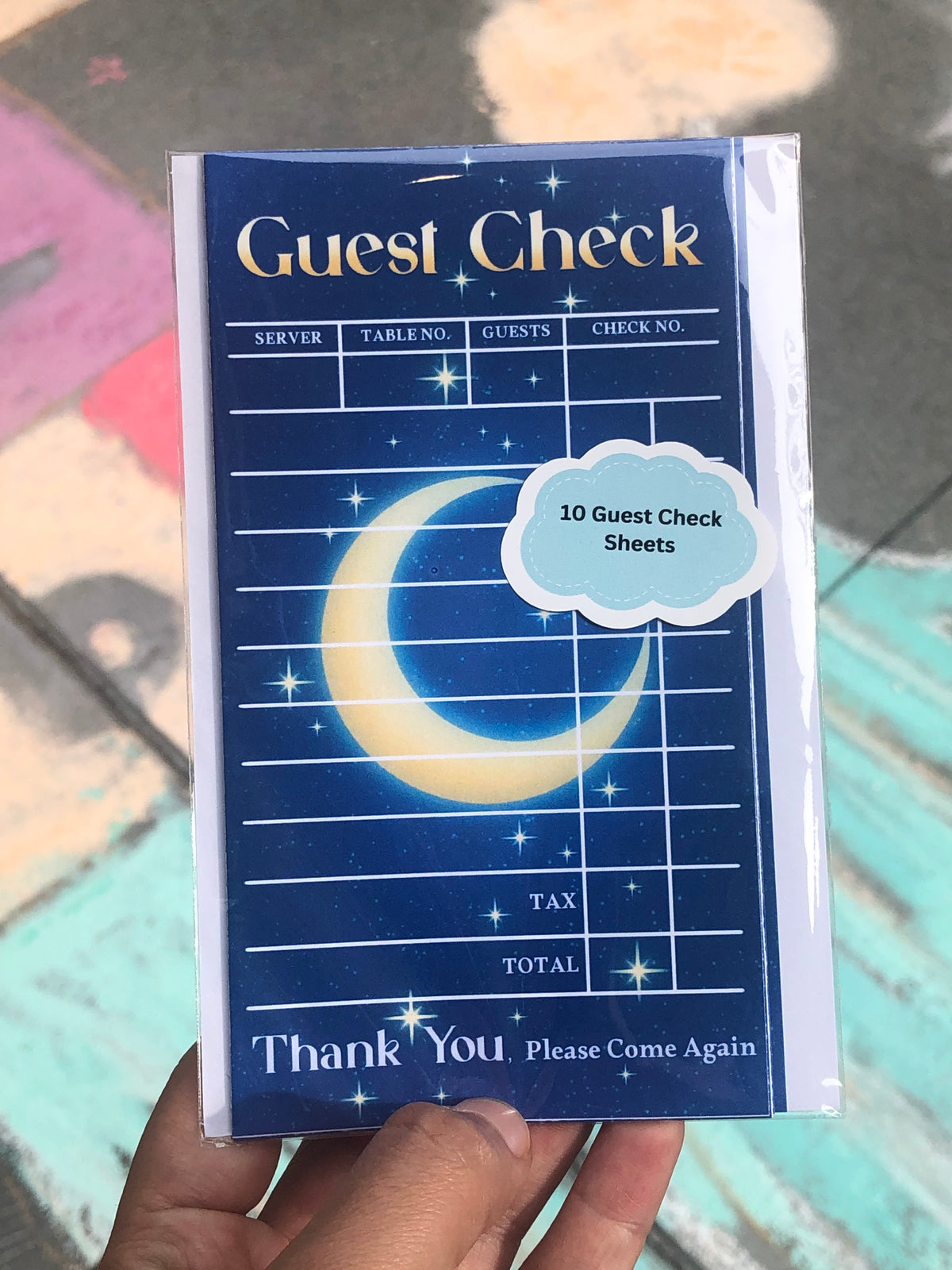 Celestial Guest Checks Pack