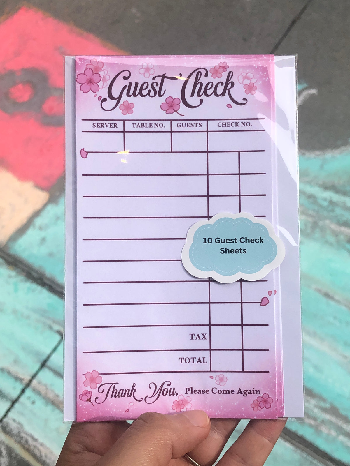Sakura Guest Check Pack