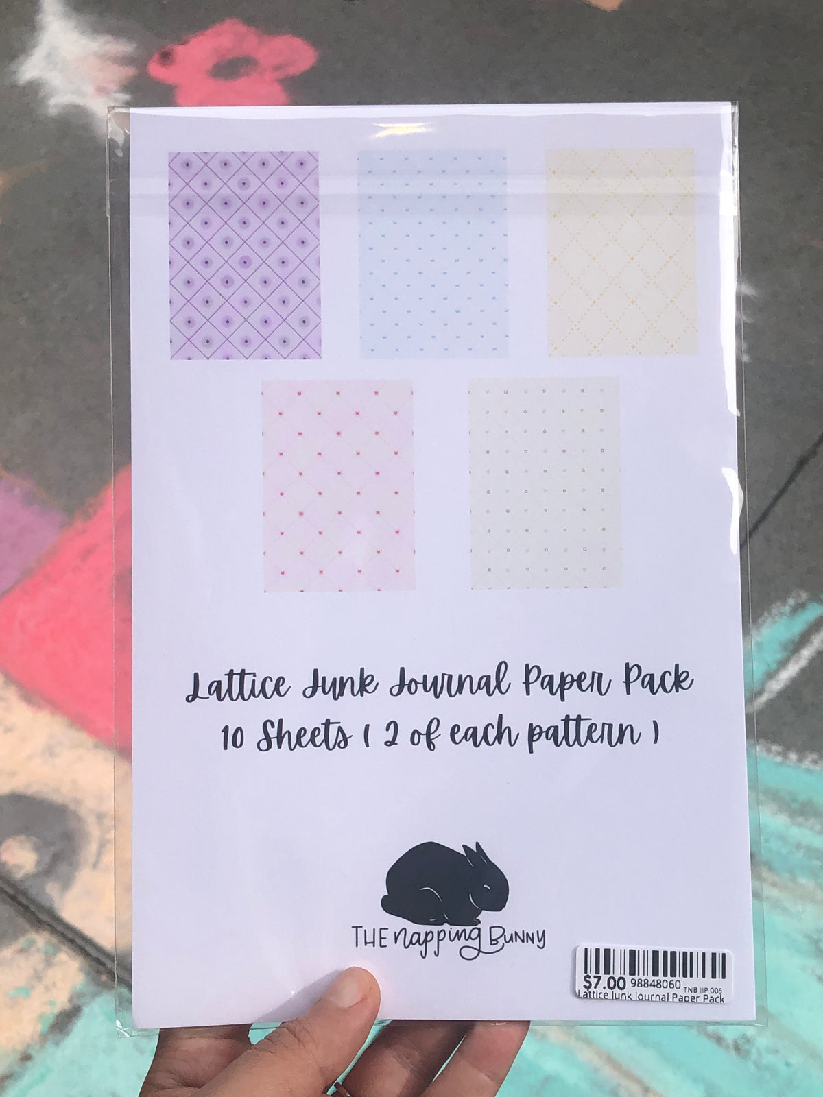 Lattice Junk Journal Paper Pack