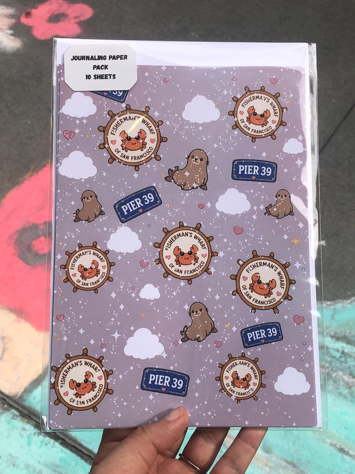 SF Love Junk Journal Paper Pack