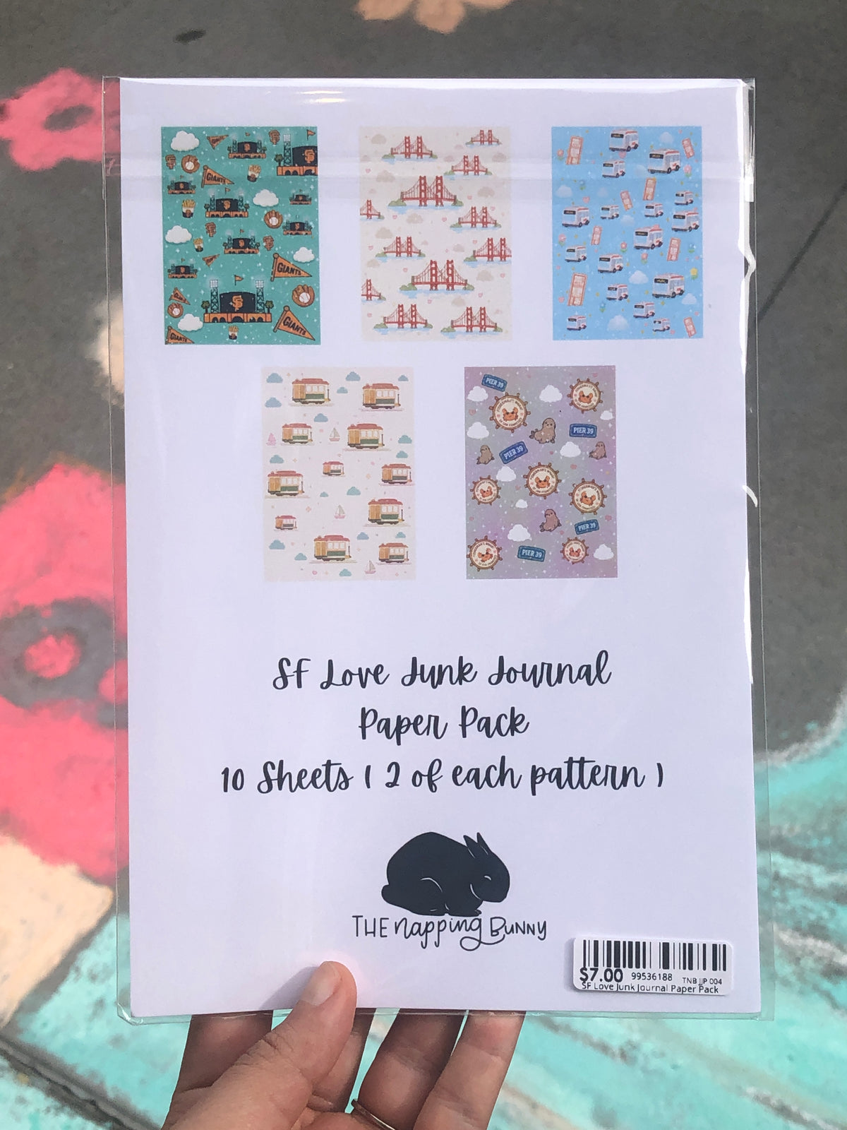 SF Love Junk Journal Paper Pack