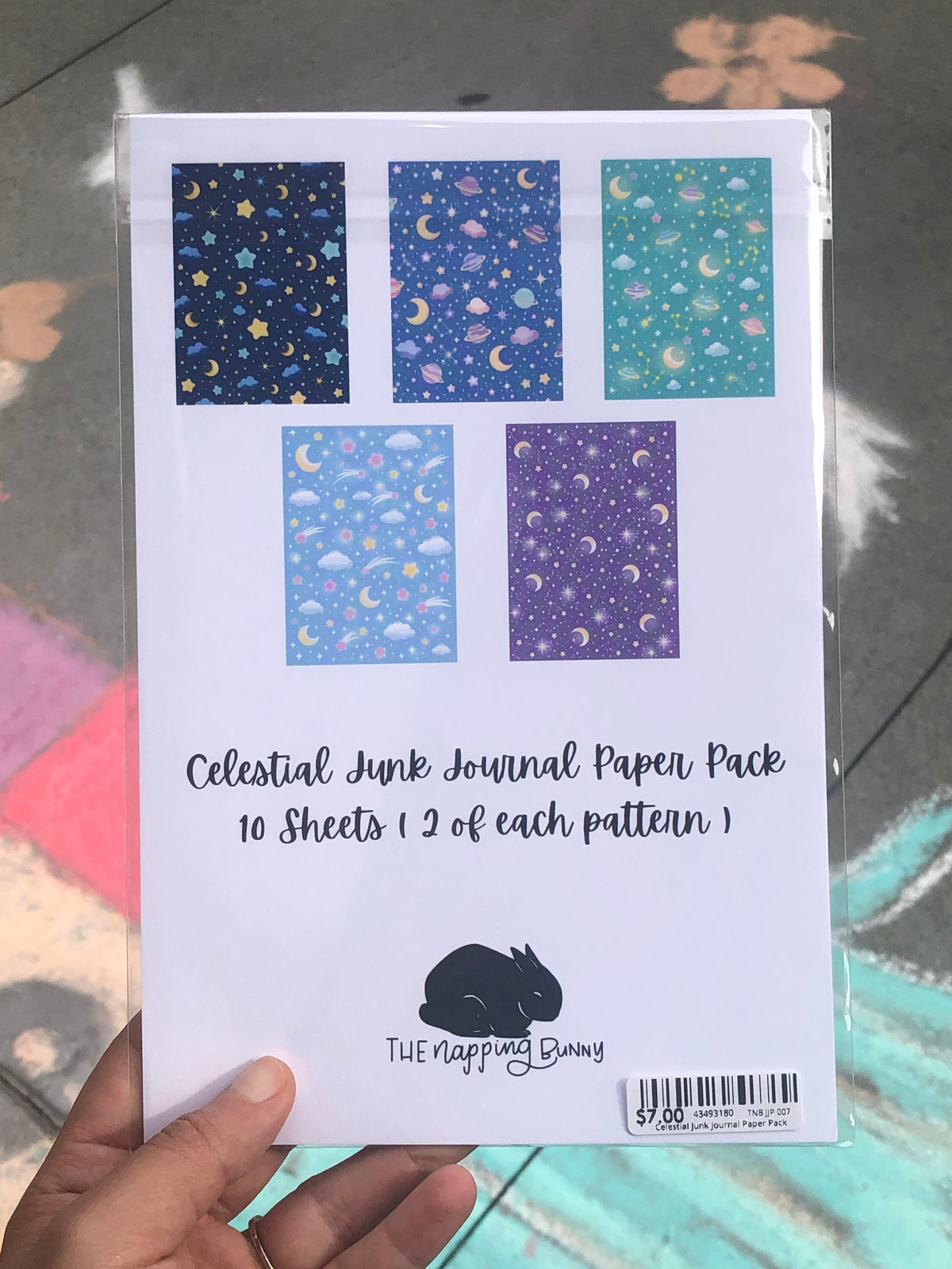 Celestial Junk Journal Paper Pack