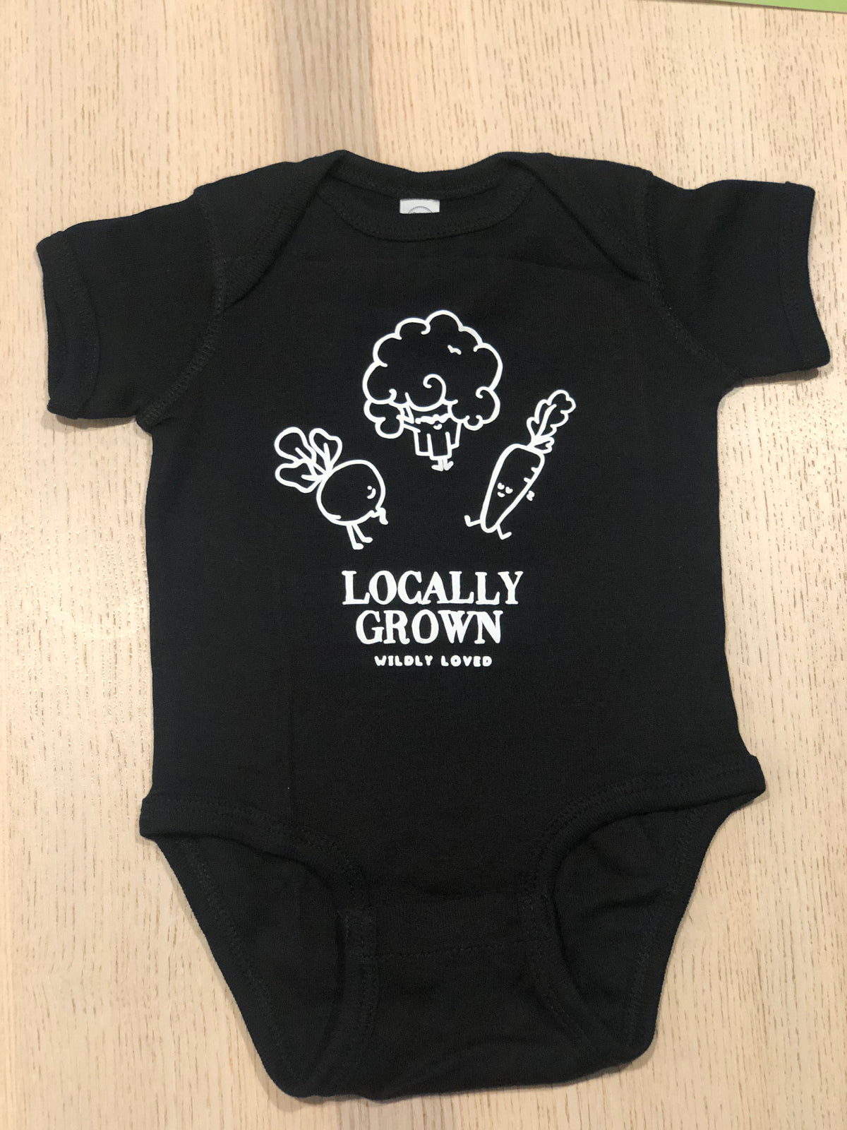 Locally Grown Wildly Loved Onesie