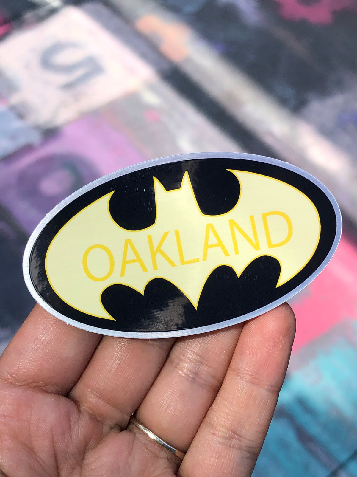 Oakland Batman Sticker