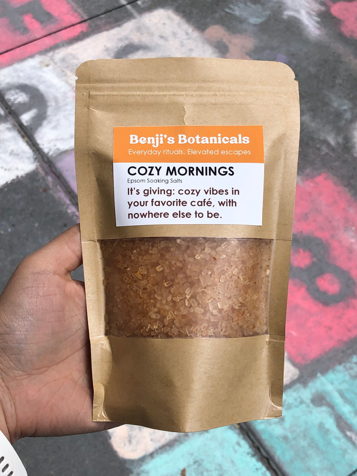 Cozy Mornings Epsom Soaking Salts