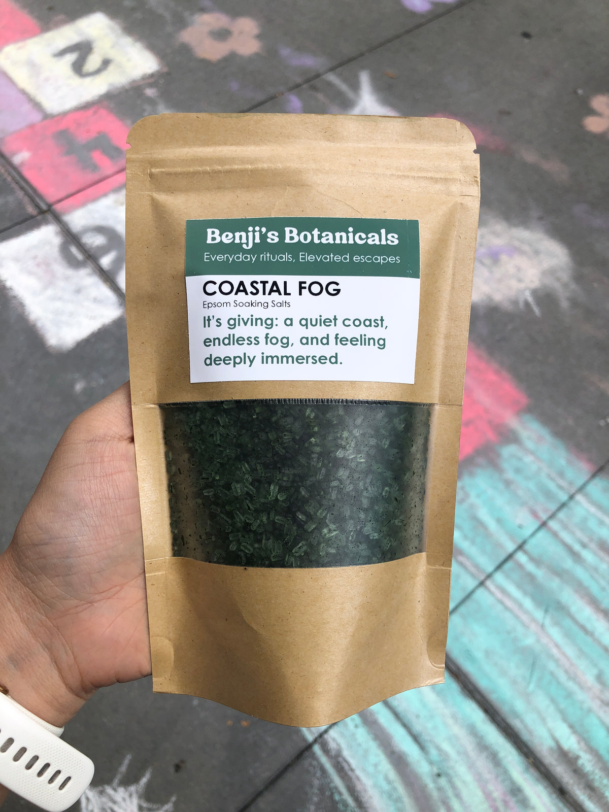 Coastal Fog Epsom Soaking Salts