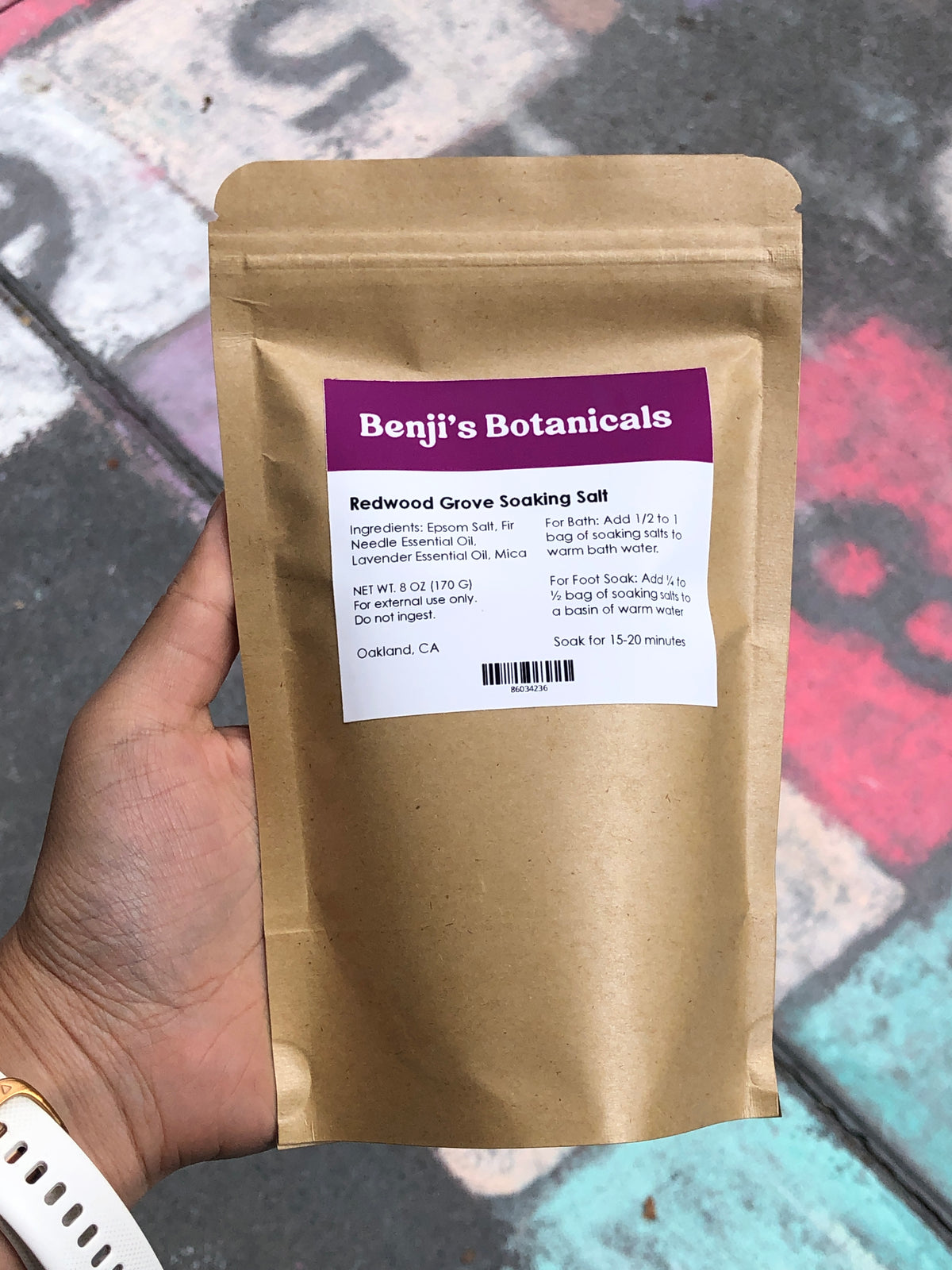 Redwood Grove Epsom Soaking Salts