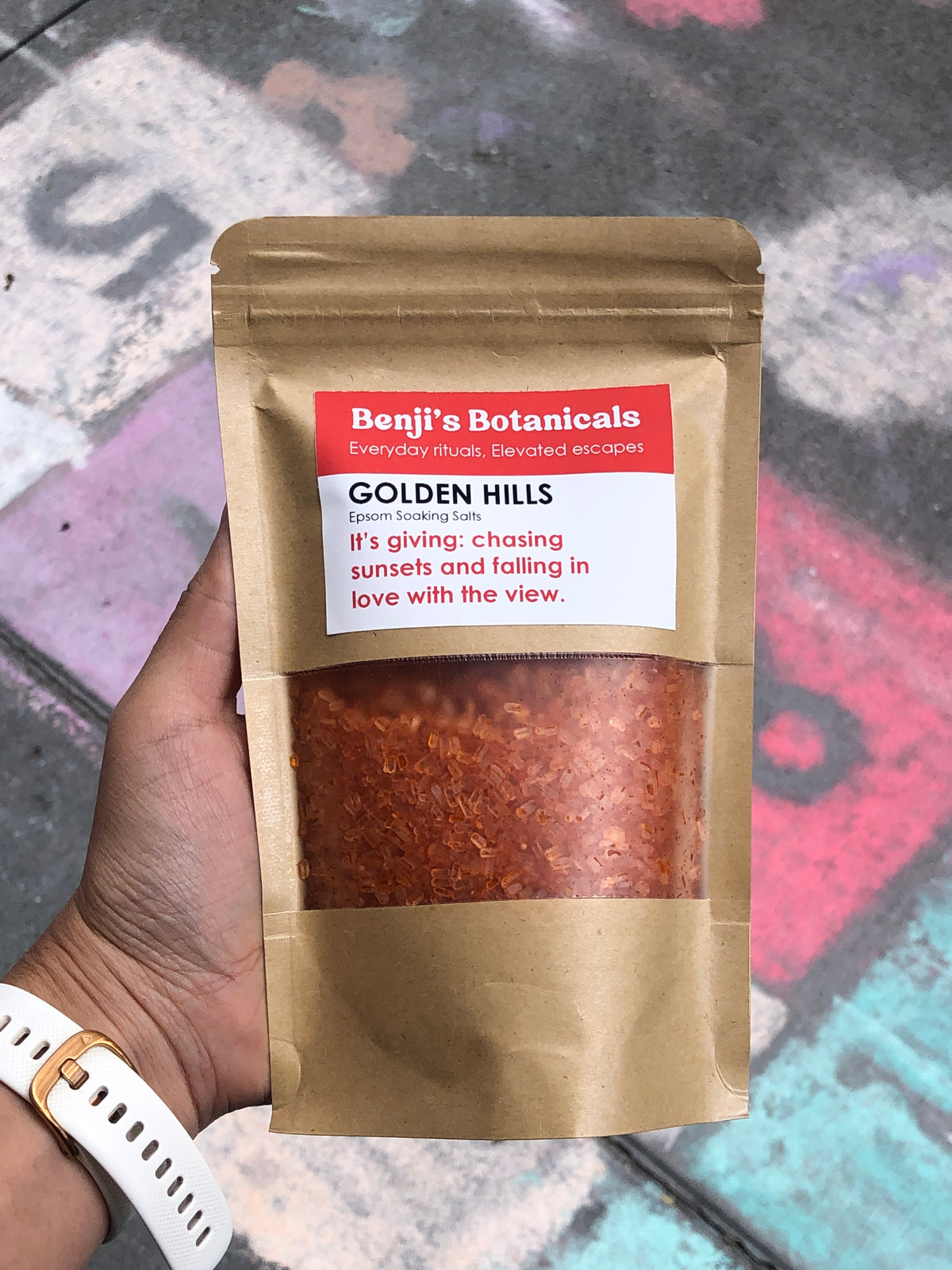 Golden Hills Epsom Soaking Salts