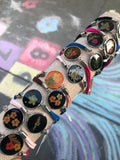 Flower Bracelets - leather