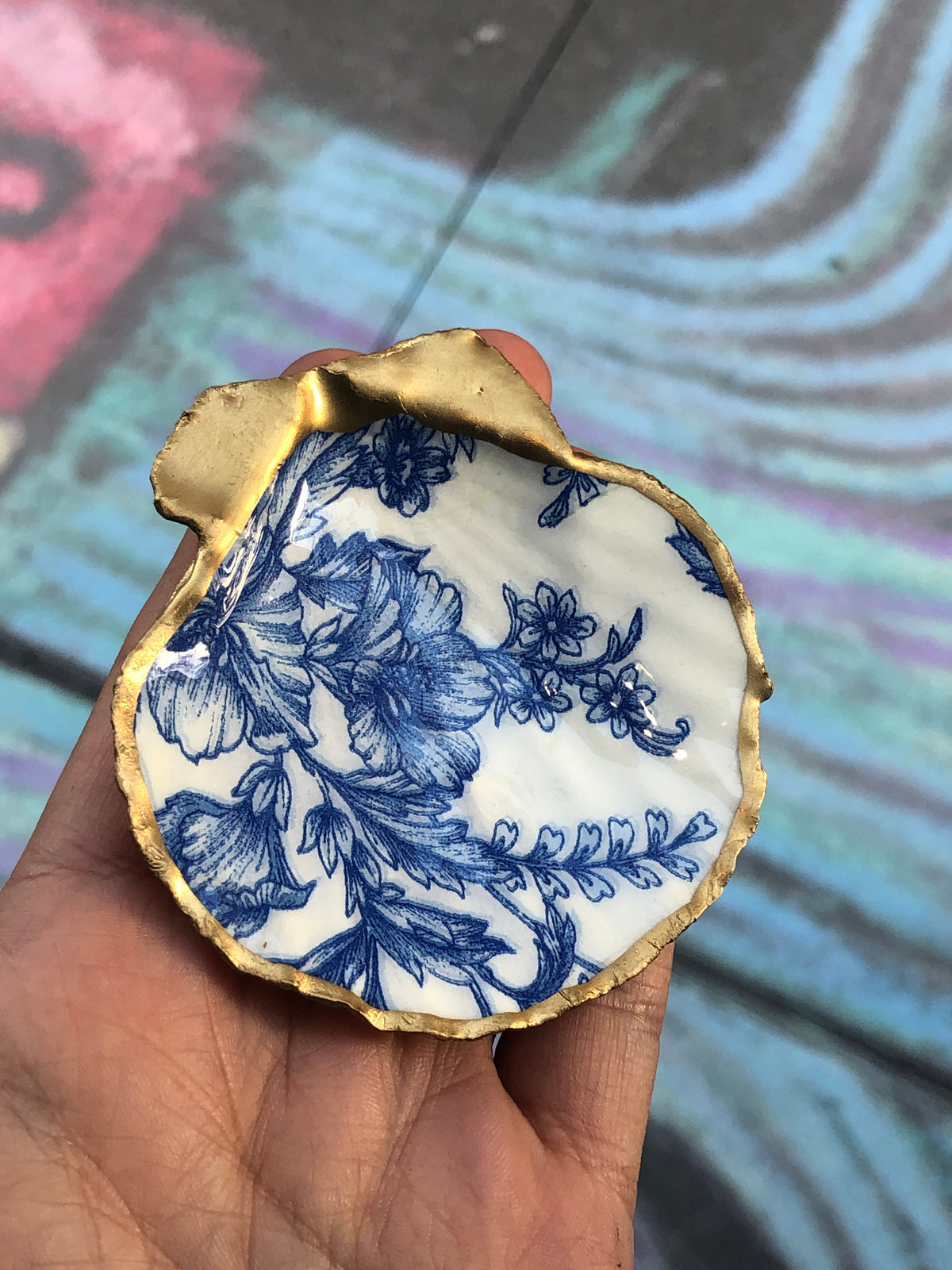 Mini Shell - Blue Floral