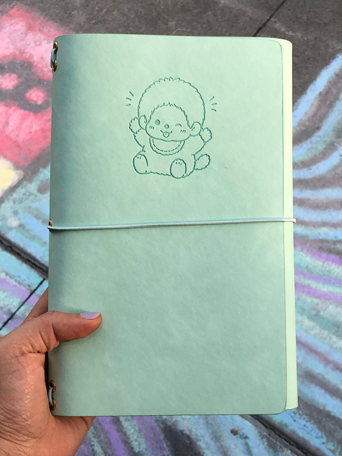 Monchhichi Embossed Journal