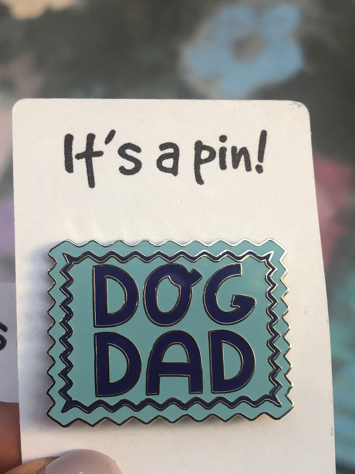 Dog Dad Pin