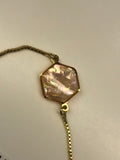 18K AB Bracelet - Peach