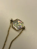 18K AB Bracelet - Mother of Pearl