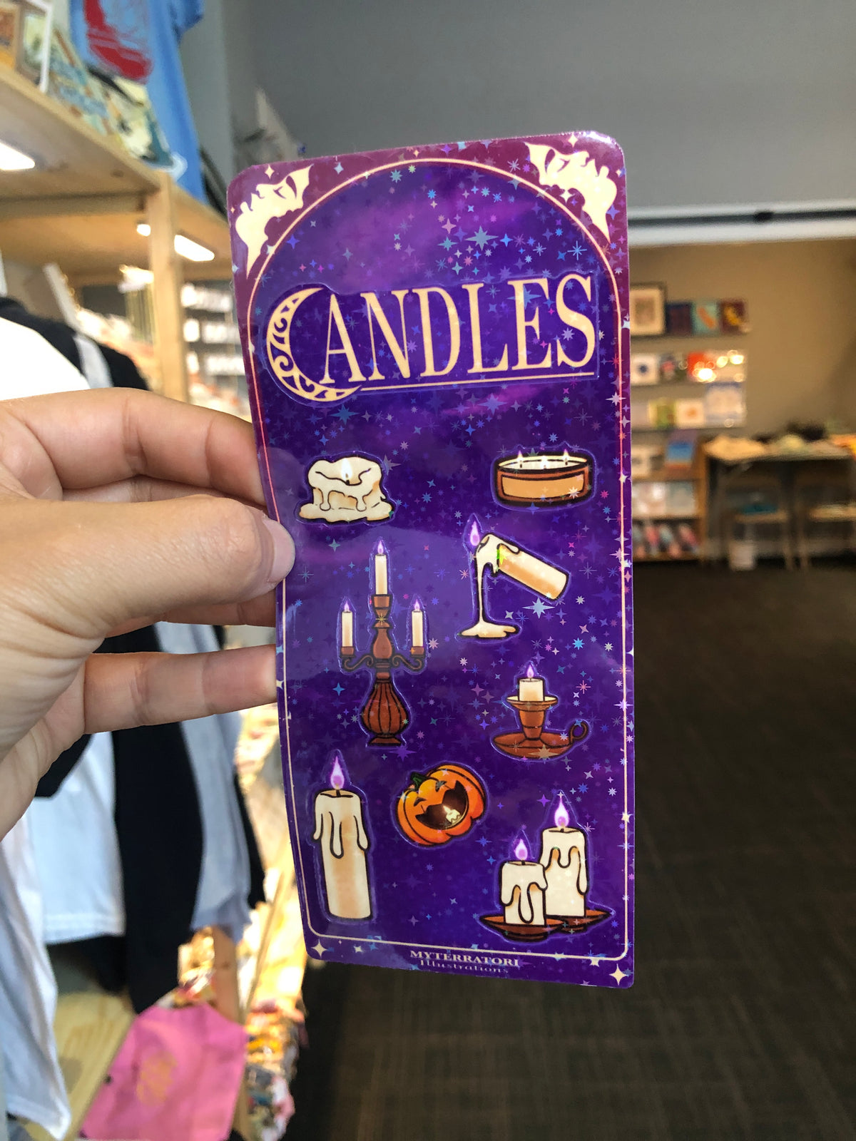 Candle Lover Sticker Sheet