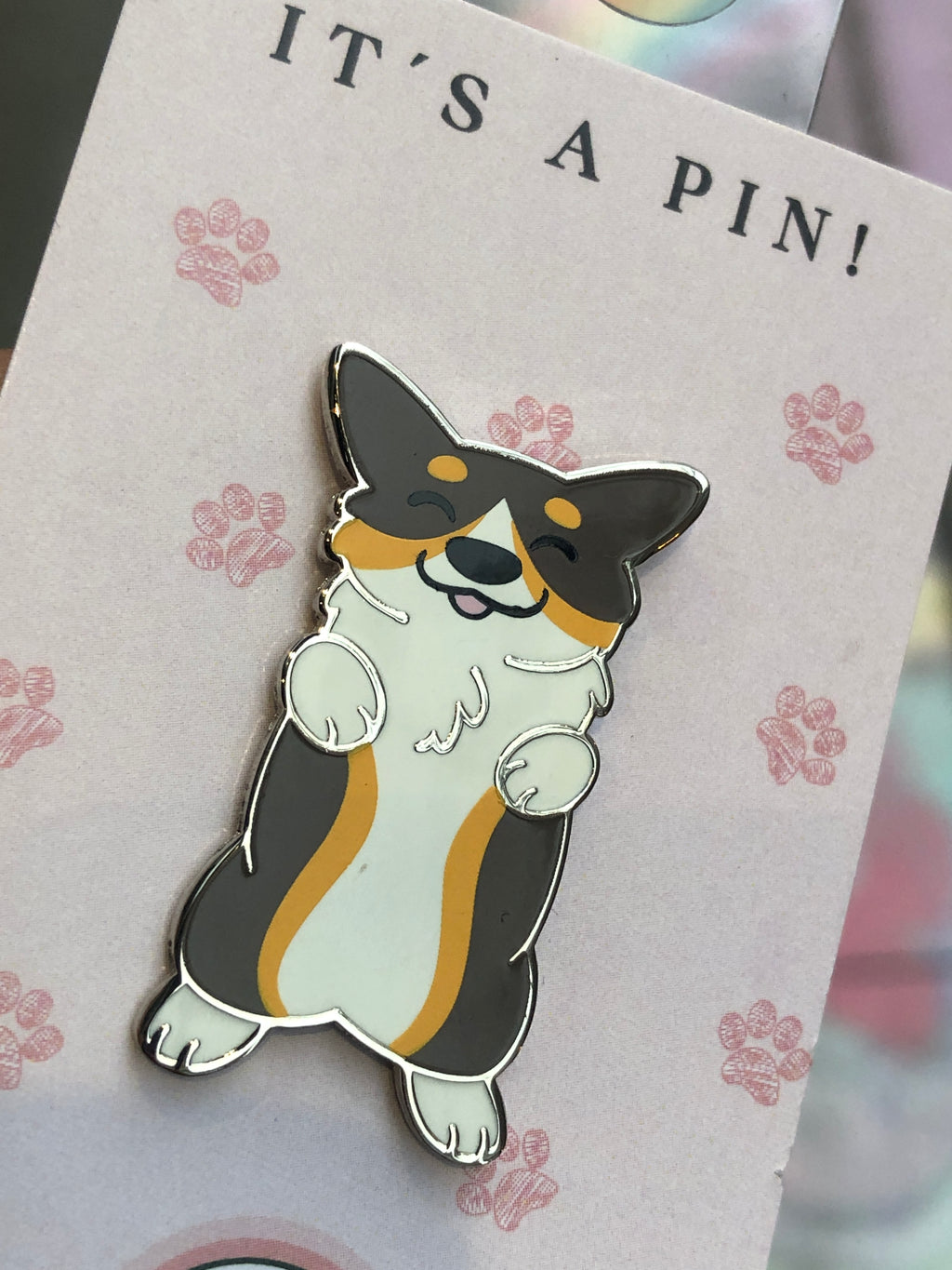 Dog Standing Pin
