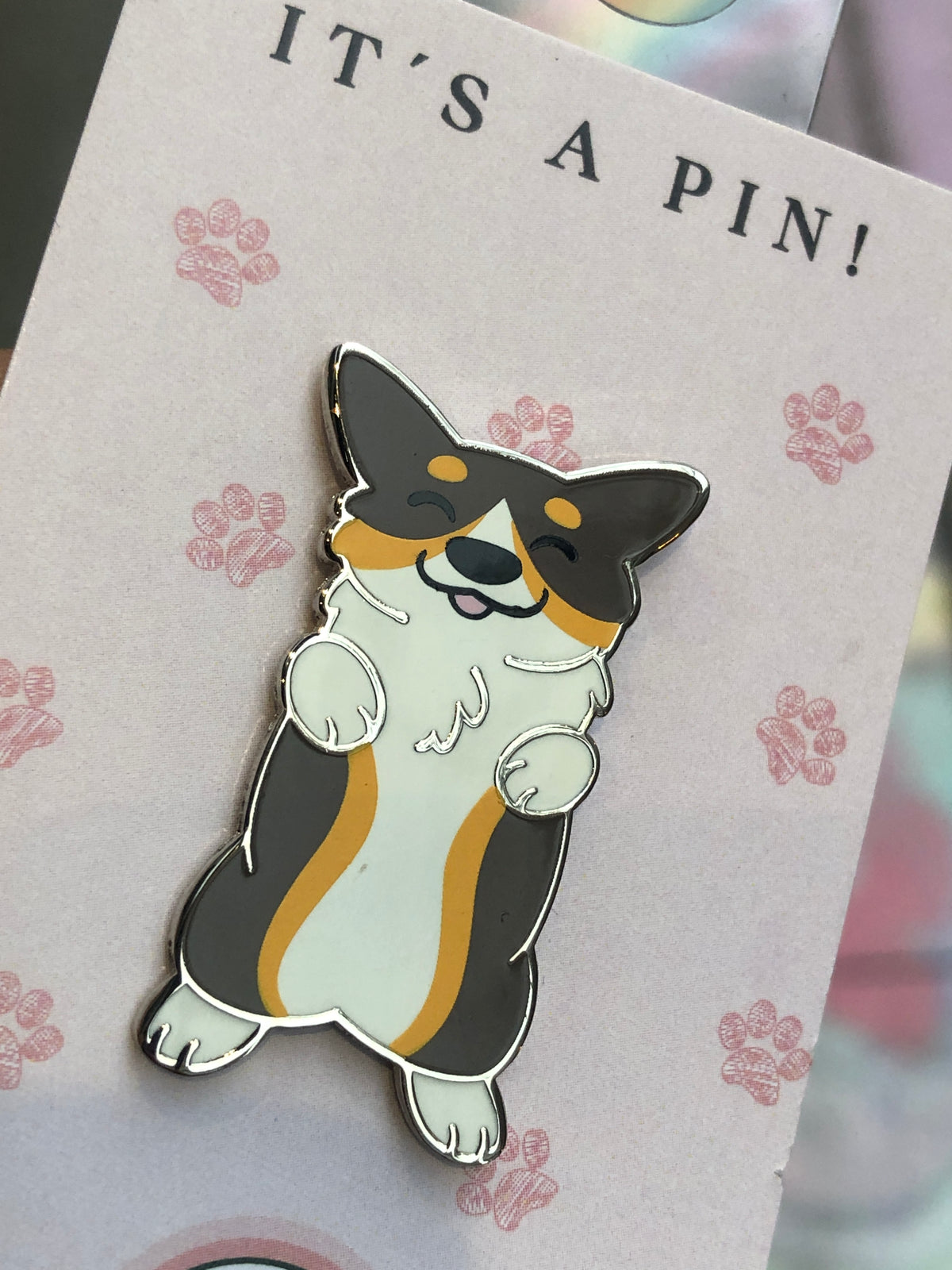 Dog Standing Pin