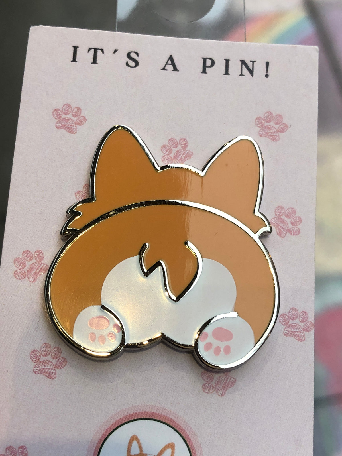 Corgi Butt Pin
