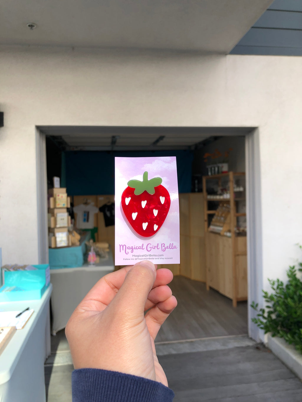 Strawberry Hair Clip