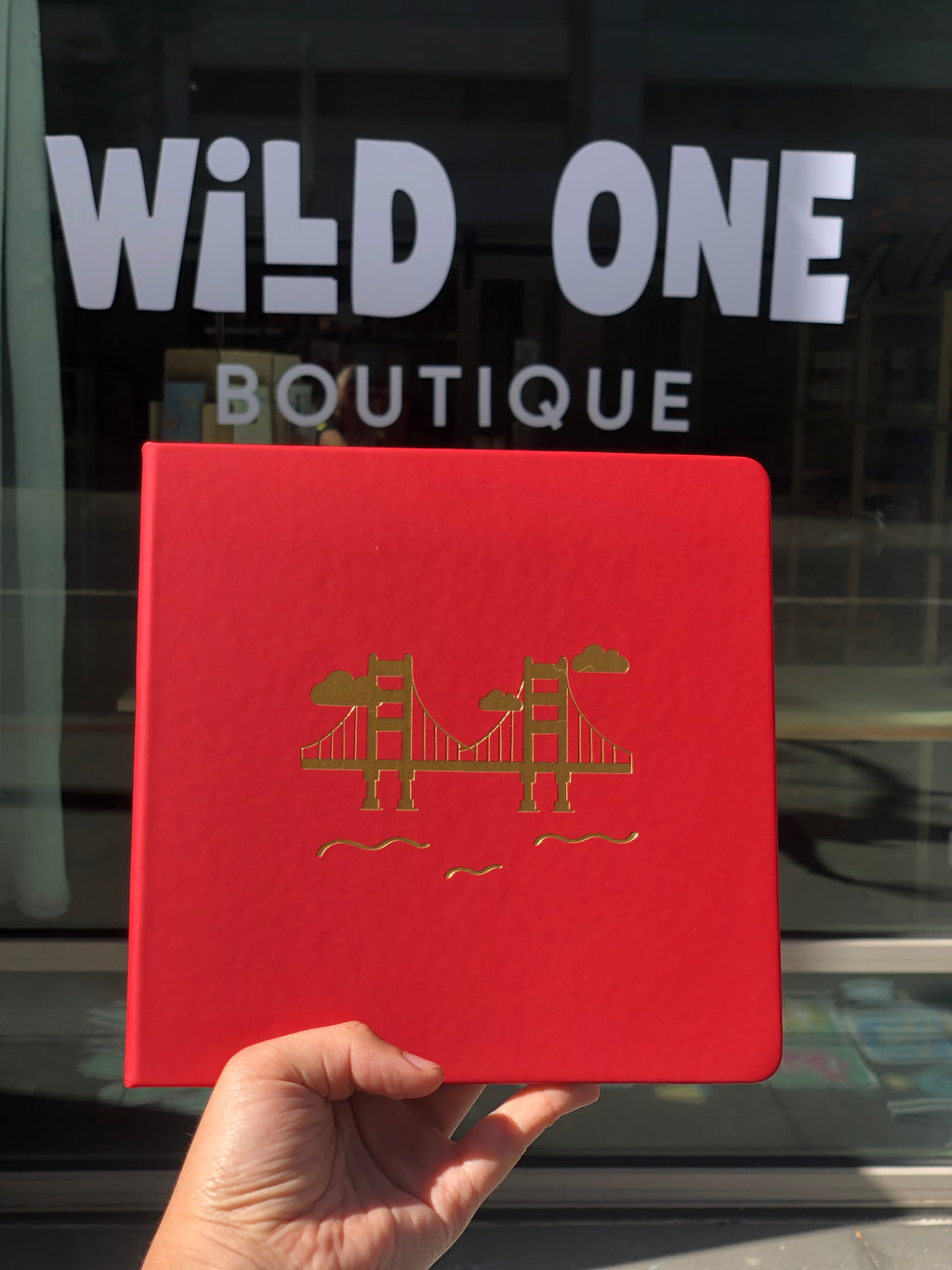 Red & Gold GGB Dotted Journal