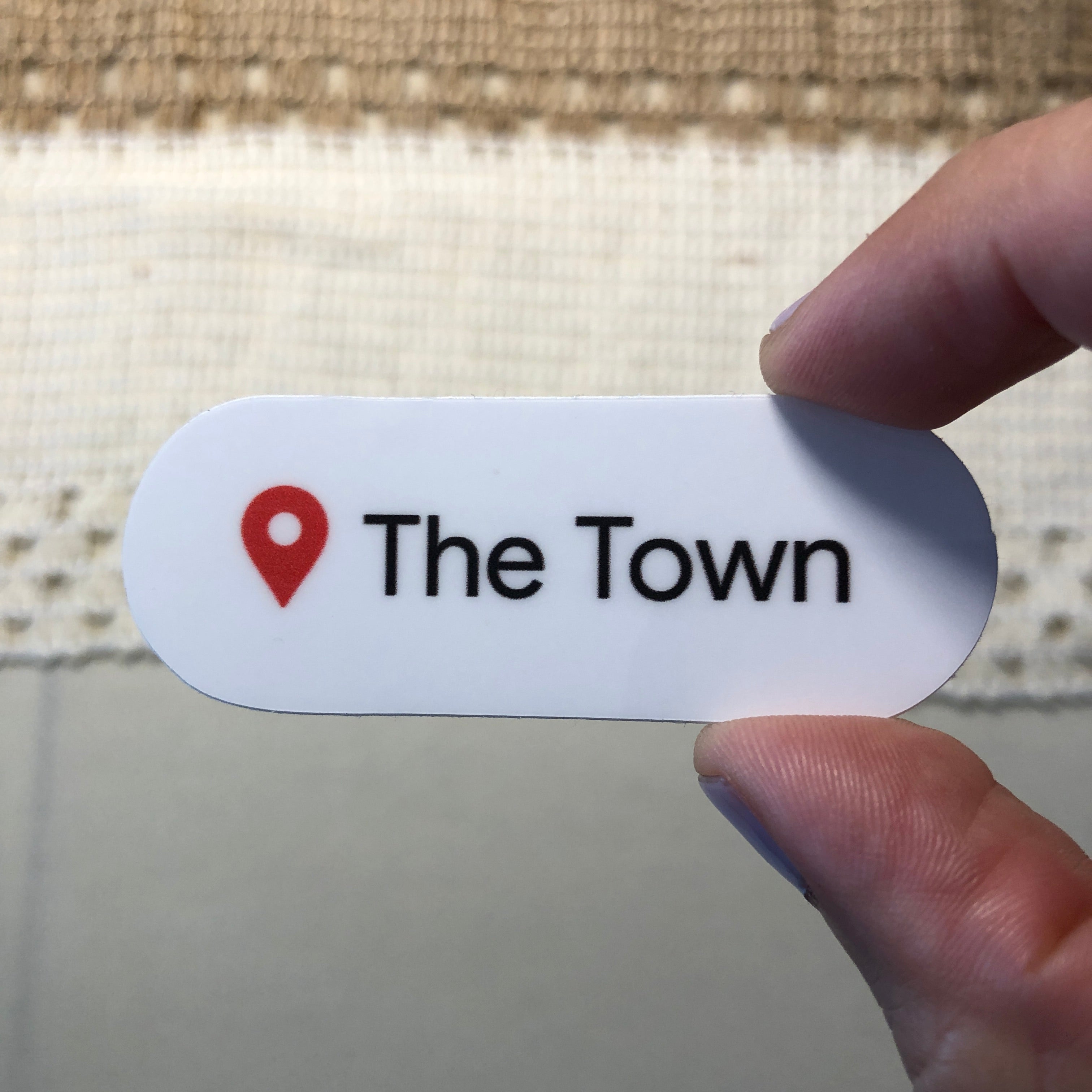 The Town Mini Sticker