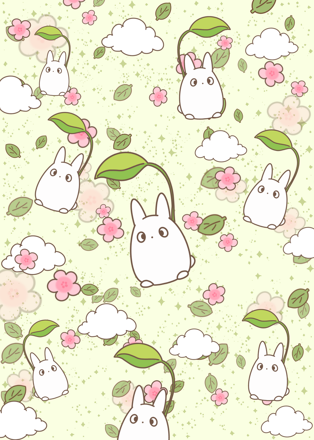 Totoro Junk Journal Paper Pack