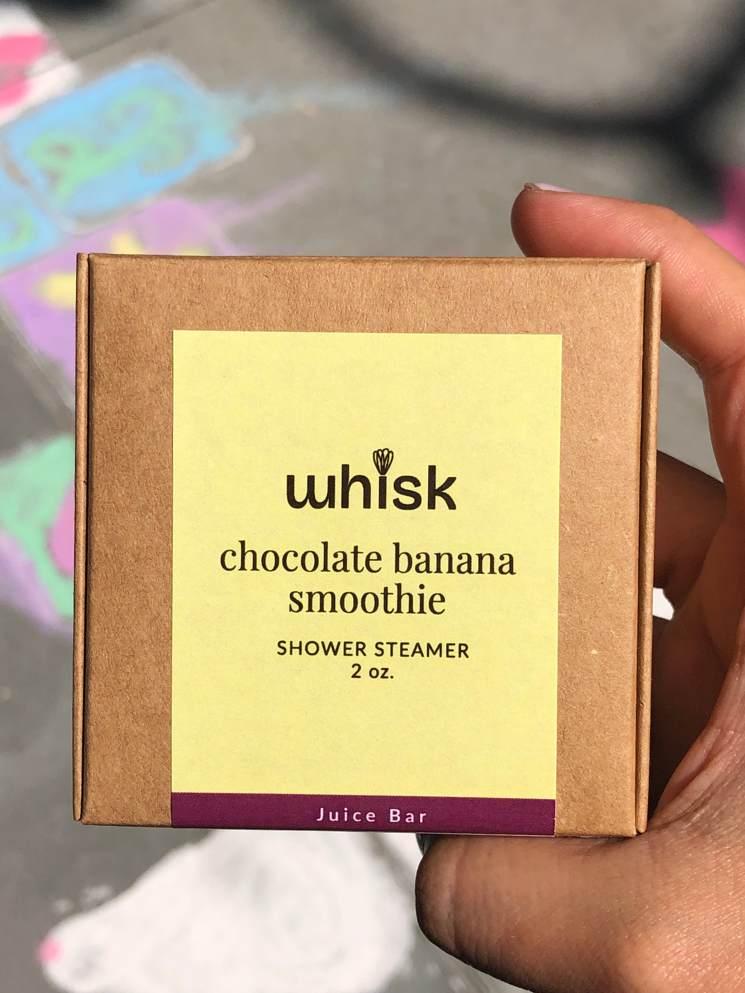 Chocolate Banana Smoothie Shower Steamer