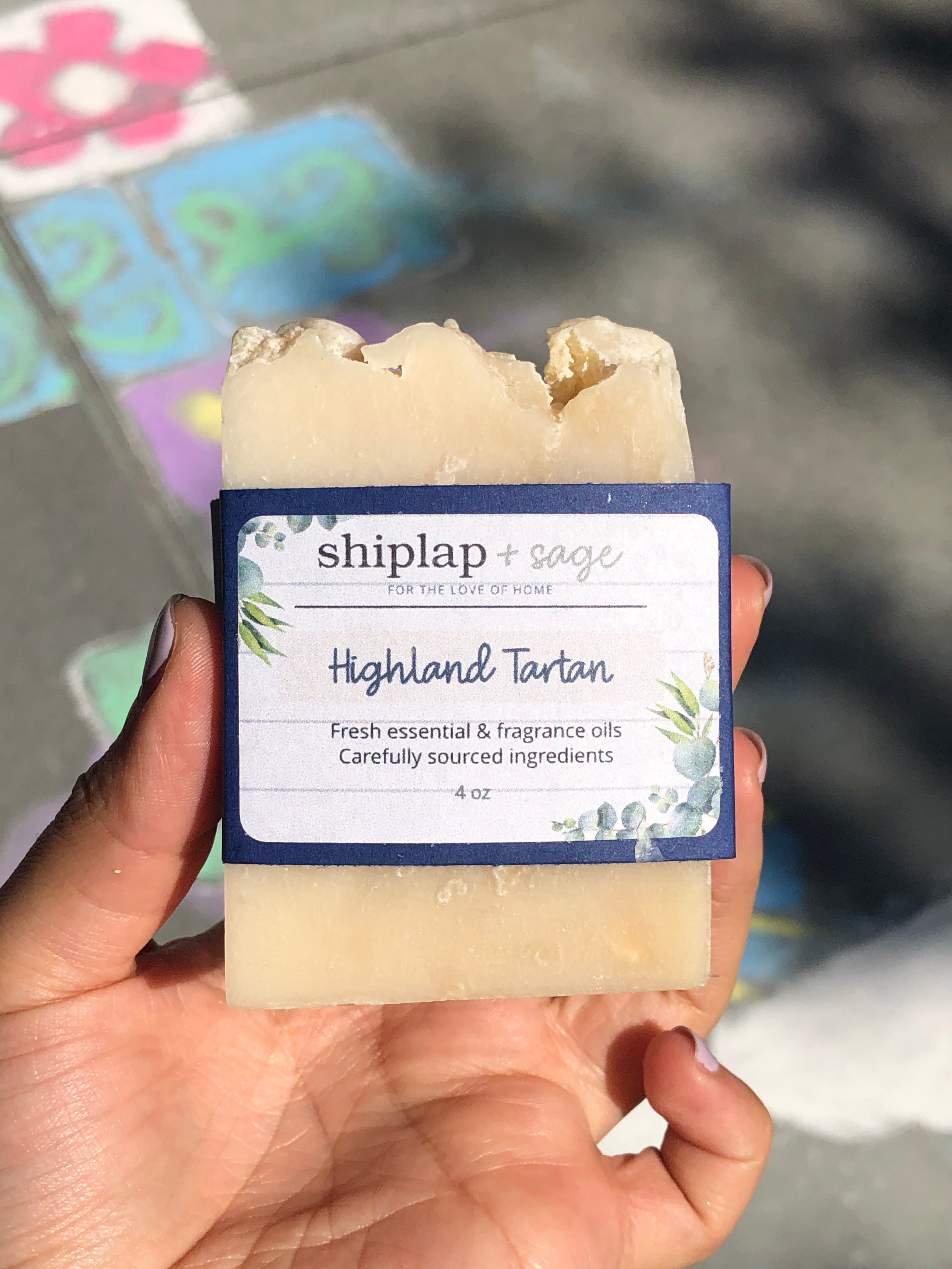 Highland Tartan Soap