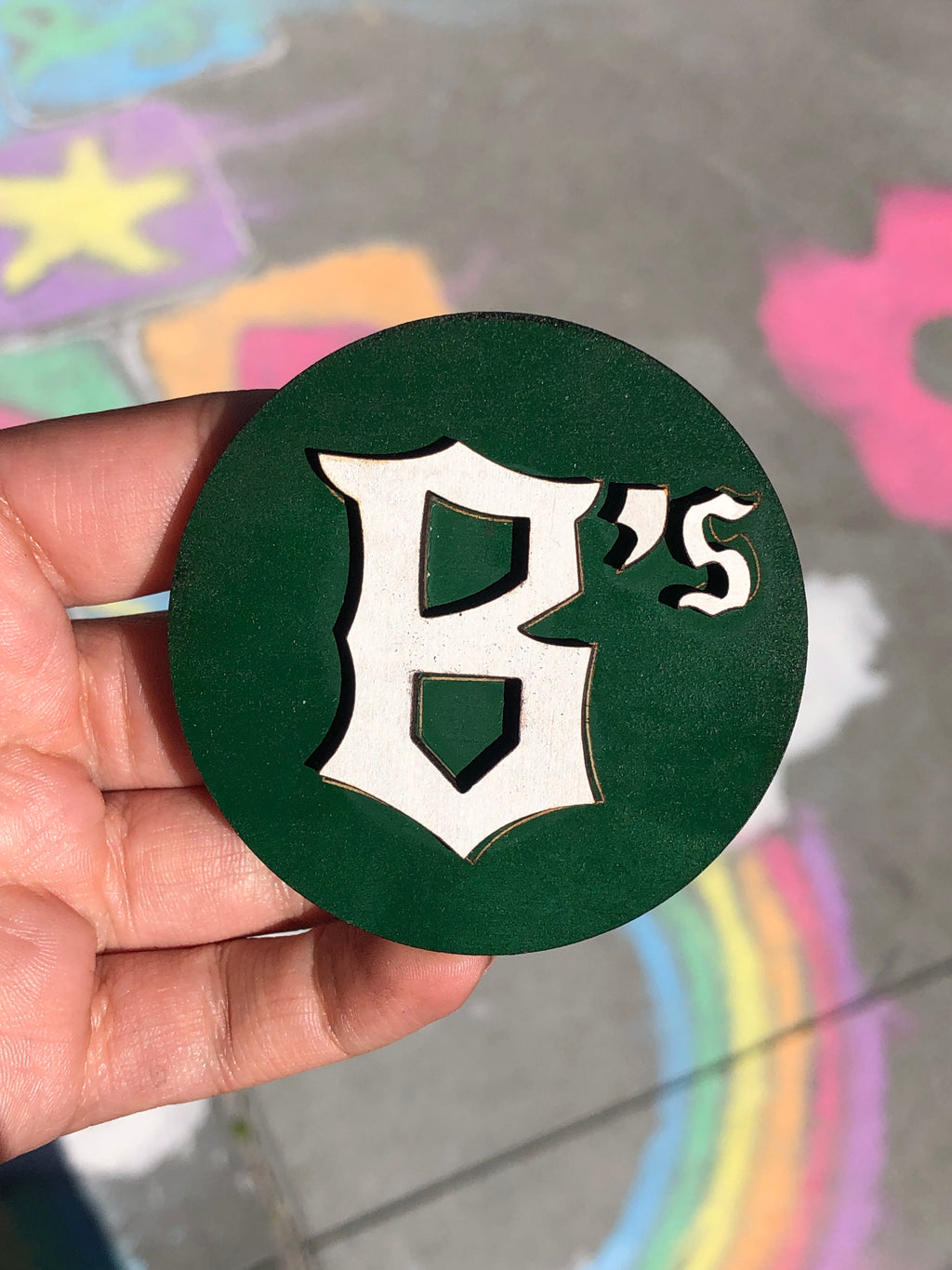 Oakland Ballers logo magnet